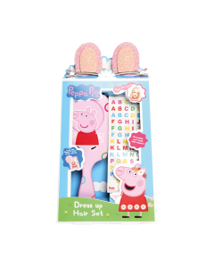 Peppa Pig Hair Dress Up Set Case Size 6
