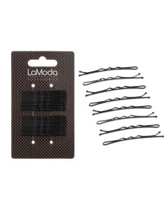 La Moda Haircare Hairgrips Medium Black