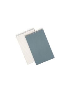 Lyreco Budget White 8 X 5Inch Shorthand Notebooks (Ruled) - Pack of 20(X80 Shts)