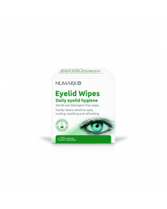 Numark Eyelid Wipes Daily eyelid hygiene
