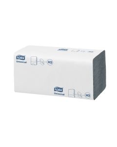 Tork H3 Blue Single Fold Universal Hand Towels - Pack of 20 X 200