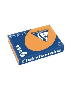 Trophee Paper A4 80 gsm Orange - 1 Ream of 500 Sheets