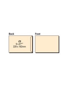 Lyreco Manilla Envelopes C5 S/S 80gsm - Pack Of 500