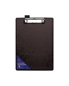 PVC Coated Black Foolscap Clipboard