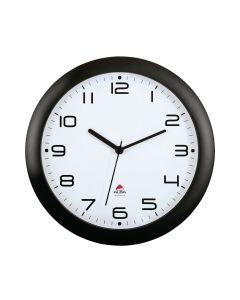 Alba Wall Clock Black