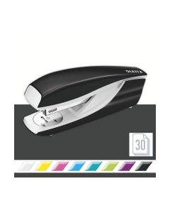 Leitz NeXXt Series 5502 Metal 30 Sheet Office Stapler Black