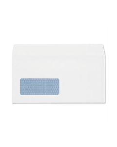 Lyreco White Envelopes DL S/S Window 80gsm - Pack Of 1000