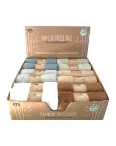 Meridiana Bathroom Cdu Bamboo Facecloths