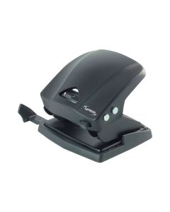 Lyreco Office Hole Punch 2-Hole 30-Sheet Black