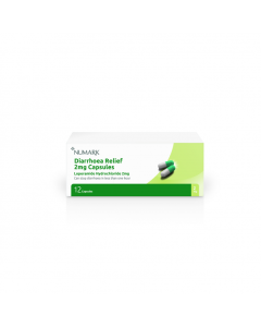 Numark Diarrhoea Relief 2mg Capsules Loperamide Hydrochloride 2mg - 12's
