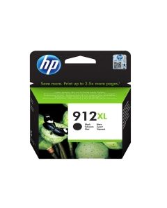 HP 912XL High Yield Black Original Ink Cartridge (3YL84AE)