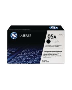 HP 05A Black Original Laserjet Toner Cartridge (CE505A)