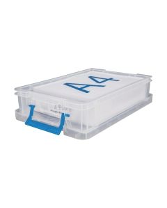 Whitefurze Allstore Clear 5.5 Litre PP Storage Box