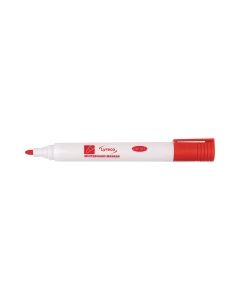 Lyreco Whiteboard Markers Bullet Red - Pack Of 10