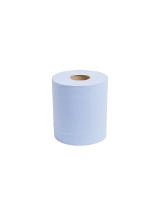 Blue 2 Ply Centrefeed Roll 190mm X 150M - Pack of 6
