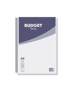 Lyreco Budget Notebook A4 60gsm Ruled Spiral - Pack Of 10