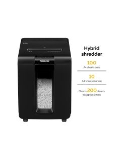 Fellowes Automax 100M Automatic Shredder Micro-Cut P-4 27L