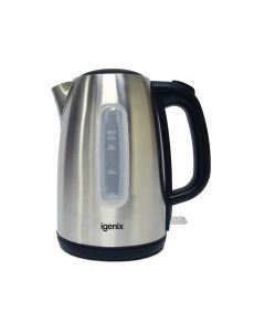 Brushed Stainless Steel Cordless Jug Kettle 1.7 Litre