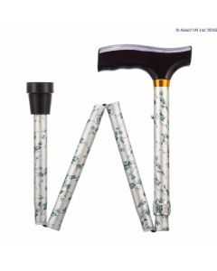 Folding Adjustable Walking Sticks - Ivy 29-33"
