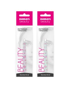 Murrays Manicure Patterned Tweezers