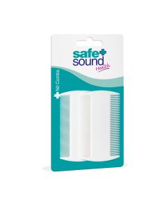 Safe & Sound Sa Dust Combs 2 White Srt
