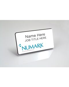 Name badge (pin fasterner)