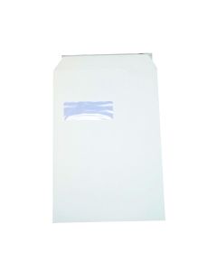 Lyreco White Envelopes C4 S/S Window 90gsm - Pack Of 250