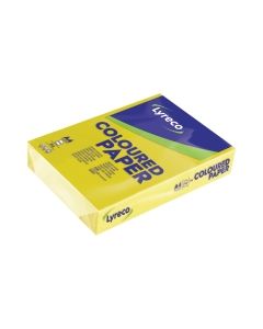 Lyreco Intense Yellow A4 Paper 80gsm - Pack of 1 Ream (500 Sheets)