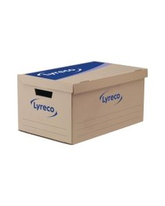 Lyreco Storage Box Standard White - Pack Of 10