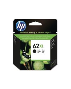 HP 62XL High Yield Black Original Ink Cartridge (C2P05AE)