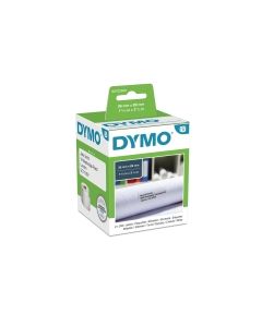 Dymo LW Large Address Labels, 36mm X 89mm, Black Print On White, 2 Rolls of 260