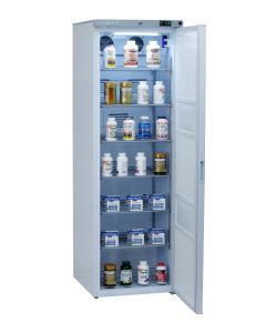 CoolMed 400L Large solid door refrigerator