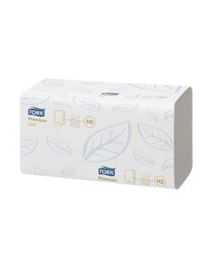 Tork Xpress H2 White 2 Ply Advanced Multifold Hand Towel - Pack of 21 X 150