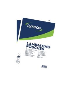 Lyreco A4 Matt Laminating Pouches 150 Micron (2 X 75) - Pack of 100