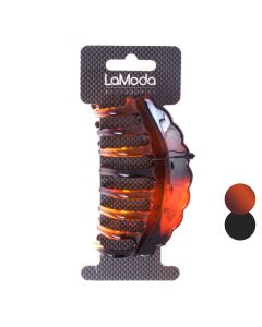La Moda Haircare Large Clamp Black-Shell