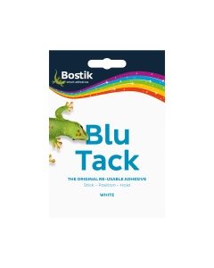 Bostik Blu Tack White Tack Eco Pack 60G