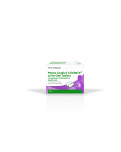 Numark Mucus cough & cold relief . All in one Tabs 16's