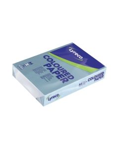 Lyreco Pastel Tinted Blue A4 Paper 80 gsm - Pack of 1 Ream (500 Sheets)