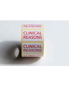 Monthly Care Pack CONCISE Stickers CLINICAL REASONS (250)