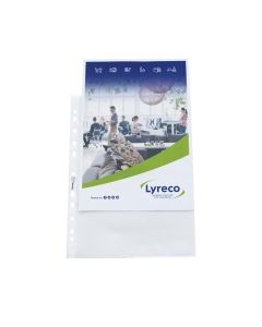 Lyreco A4 Punched Pockets 80 Microns - Pack of 100
