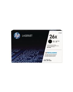 HP 26X High Yield Black Original Laserjet Toner Cartridge (CF226X)