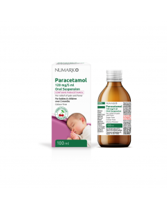 Numark Paracetamol Suspension 120mg/5ml - 100ml