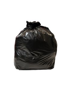Black 20 X 34 X 46 Inch 140 Litre Extra Heavy Duty Compactor Sack - Pack of 100