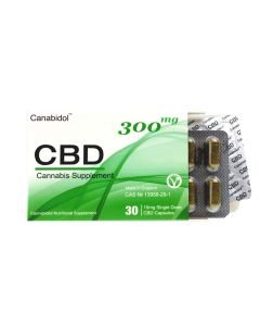 CBD Capsules 300mg Case Size 3