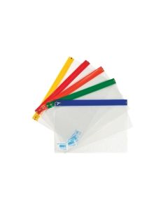 Clear A5+ Zip Bags - Pack of 25