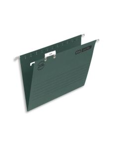Elba Ultimate Suspension File Foolscap Green V Base Box 50