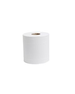 White 2 Ply 190mmx150M Centrefeed Roll - Pack of 6