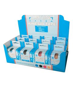 Fortuna Kinesiology Empty Display Tray Holds 12 Rolls
