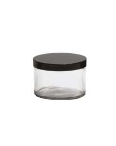 Fortuna Clear Glass Jar No Lid 250G (GJ250NL) (pack size 1)