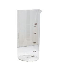 Fortuna Beaker Measure Glass Stamped 1000ml 10Grads (BEA1000) (1 item)